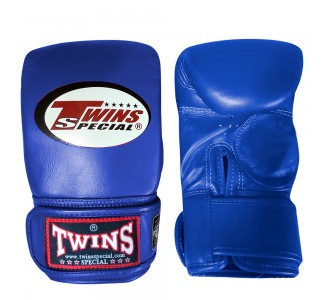 Тренировочные снарядные перчатки Twins Special (TBGL-3F blue)